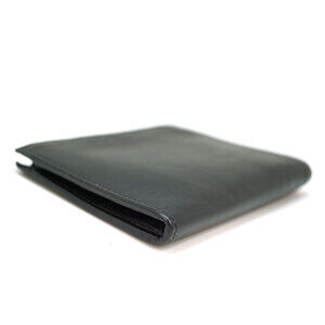 Balenciaga compact L wallet Black zipper accessory